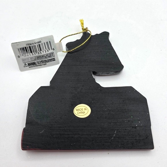 Kurt S. Adler Scales of Justice Law Book Resin Christmas Ornament Lawyer A1660 - Picture 2 of 2